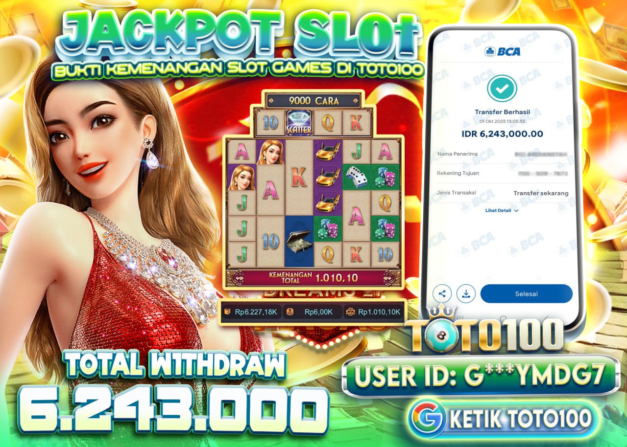 G***YMDG7 JACKPOT MAHJONG WINS Rp 6.243.000 - LUNAS